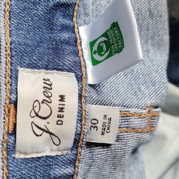 J.CREW 10" high-rise toothpick jeans/ Size 30. - Picture 3 of 10